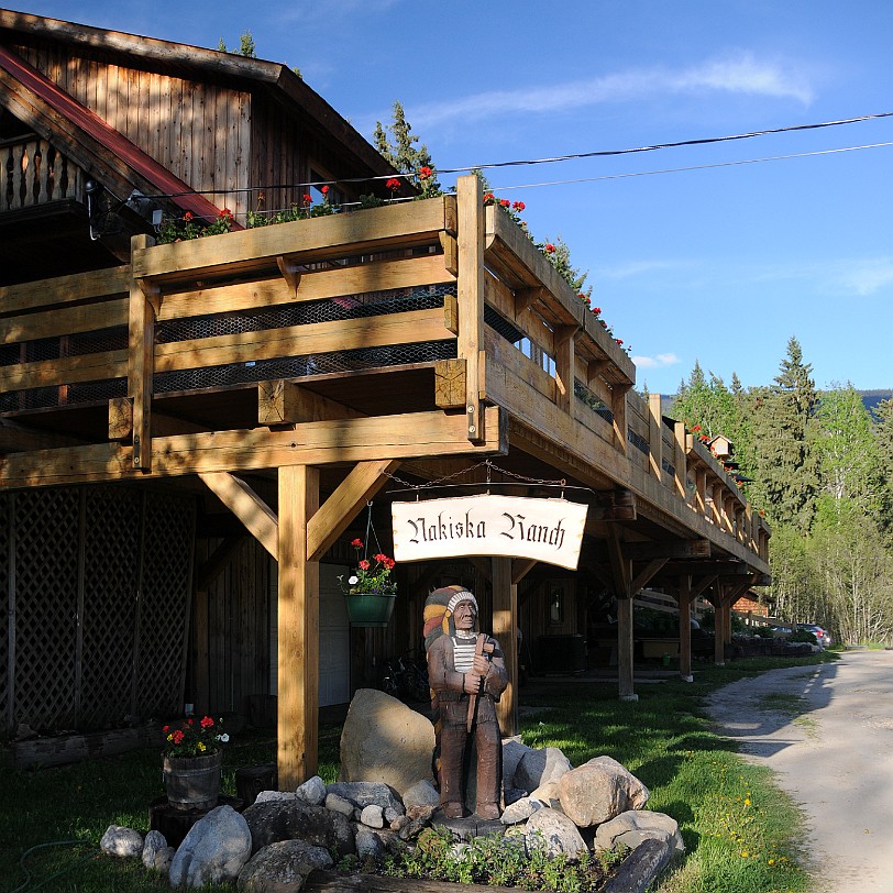 DSC_0783 Kanada; British Columbia; Clearwater; Nakiska Ranch Noch eines der vielen Quartiere, übrigens von einer Schweizerin mit Ihrer Tochter geführt. Danke Rita, war...